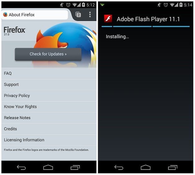 How to allow adobe flash player to run