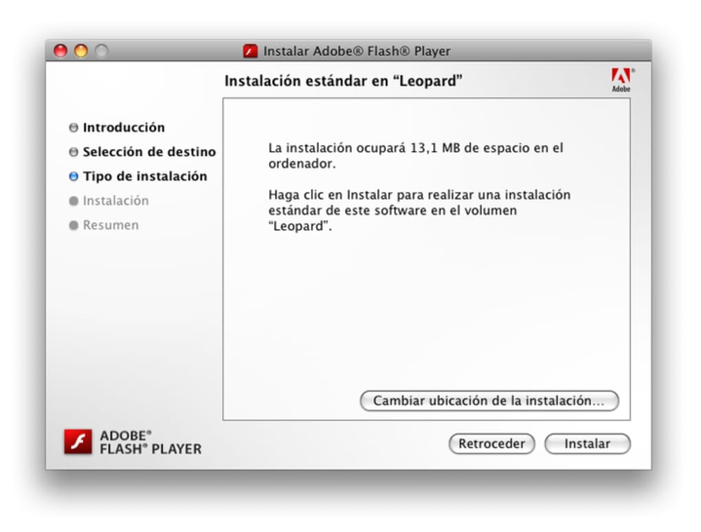 Adobe Flash Player 9.0 For Mac Free